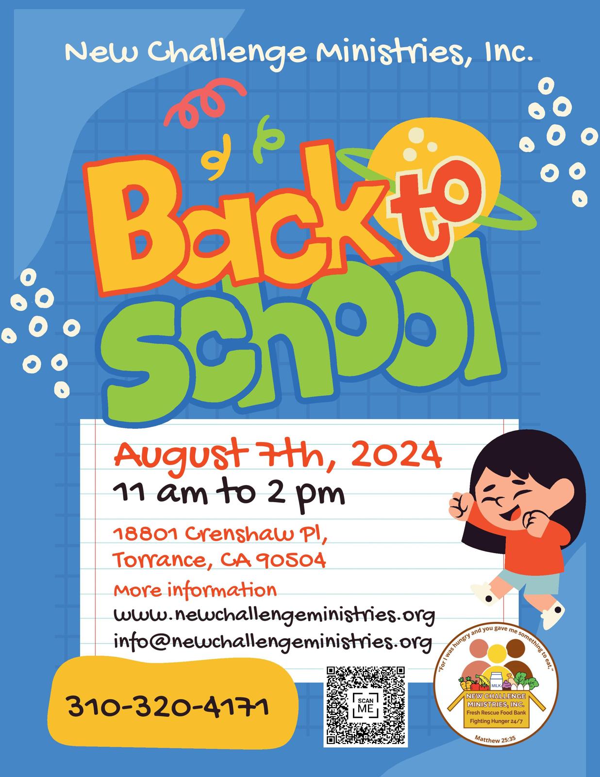 Back to School Event